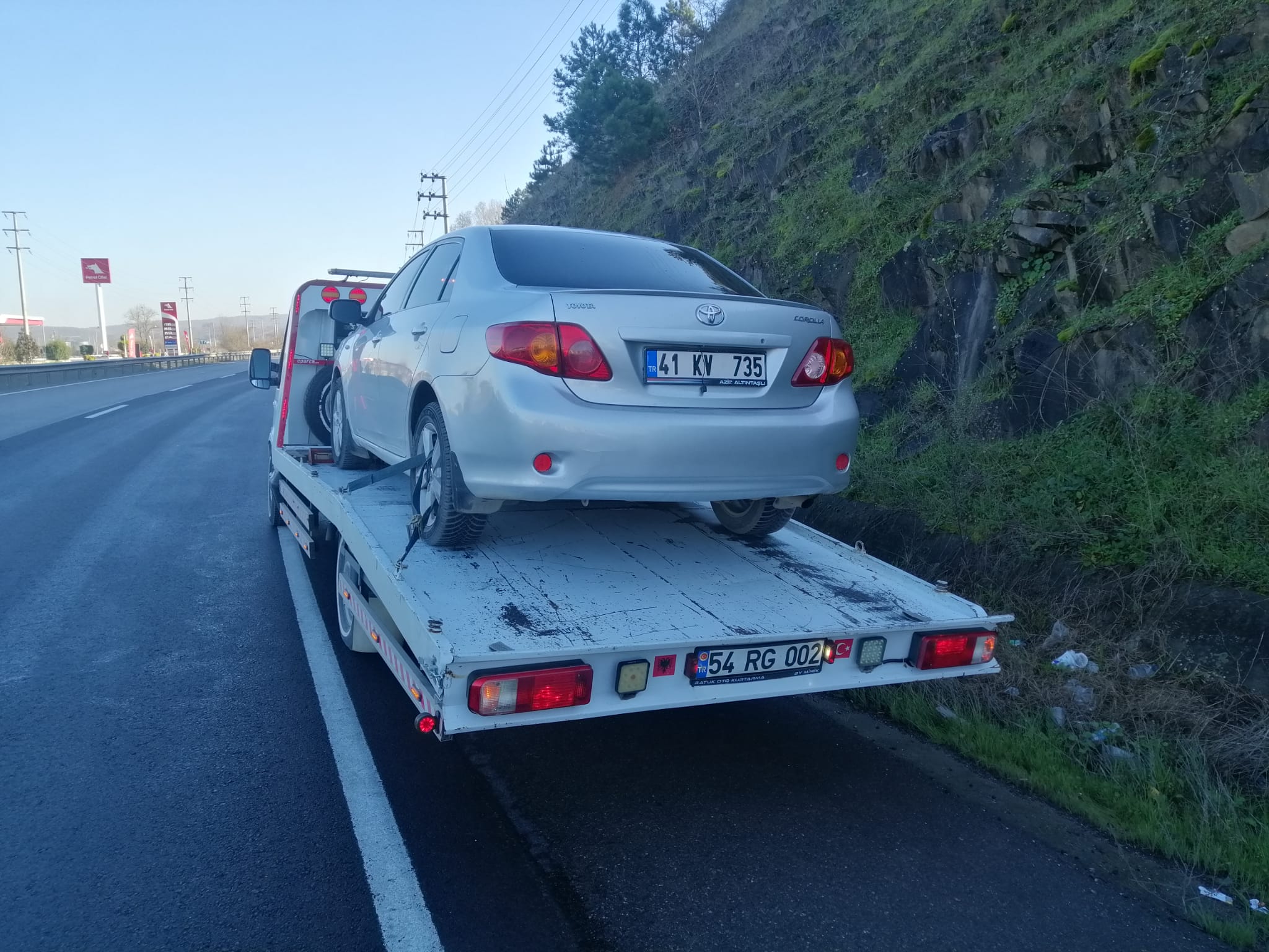 Sakarya kuzey Marmara çekici kurtarma