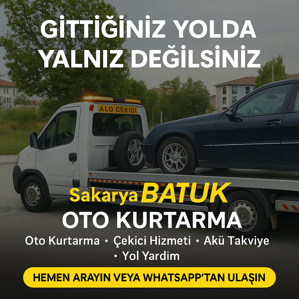 Sakarya oto çekici, oto kurtarıcı, oto kurtarma, araba çekici, Sakarya yol yardım 
